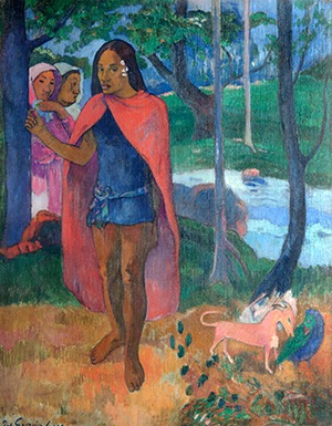 © Musée des Beaux-Arts de Liège/La Boverie : Paul Gauguin, Le Sorcier de Hiva Oa, 1902